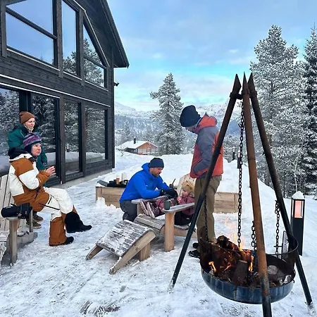 Panorama Out, Jacuzzi,badstu Σπίτι διακοπών Kvam (Hordaland)