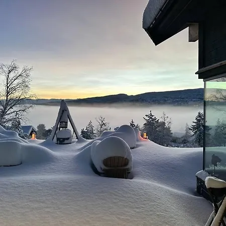 Panorama Out, Jacuzzi,badstu * Kvam (Hordaland)