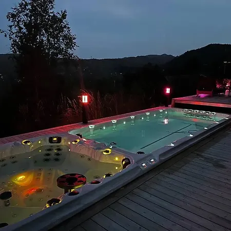 Panorama Out, Jacuzzi,badstu Σπίτι διακοπών Kvam (Hordaland)