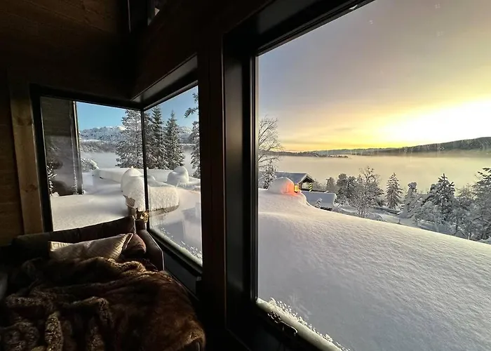Panorama Out, Jacuzzi,badstu Hébergement de vacances Kvam (Hordaland)