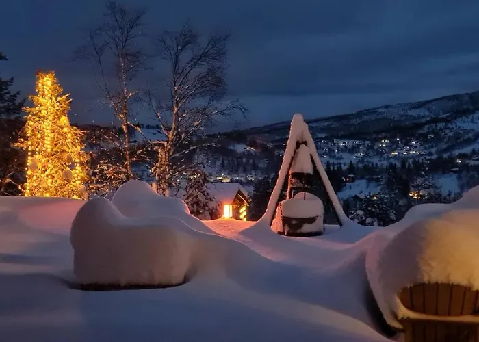 Hébergement de vacances Panorama Out, Jacuzzi,badstu Kvam (Hordaland)