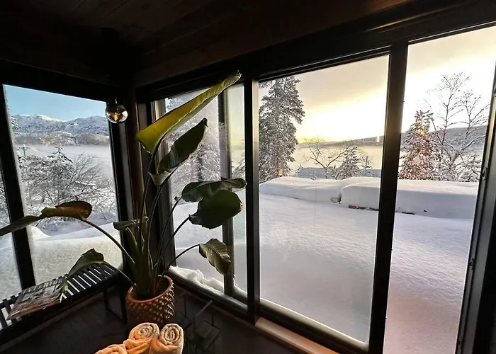 Hébergement de vacances Panorama Out, Jacuzzi,badstu