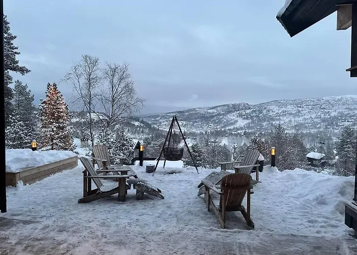 Hébergement de vacances Panorama Out, Jacuzzi,badstu Kvam (Hordaland)