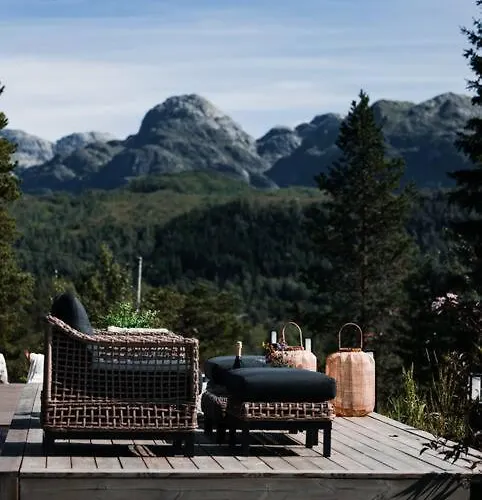 Panorama Out, Jacuzzi,badstu Kvam (Hordaland)