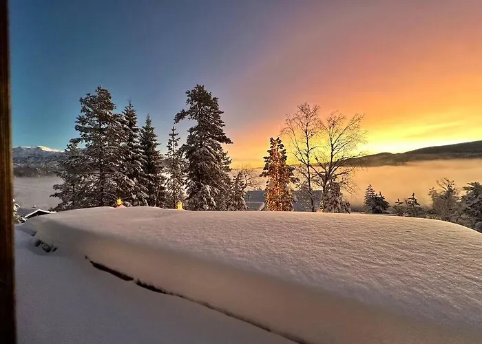 Hébergement de vacances Panorama Out, Jacuzzi,badstu *