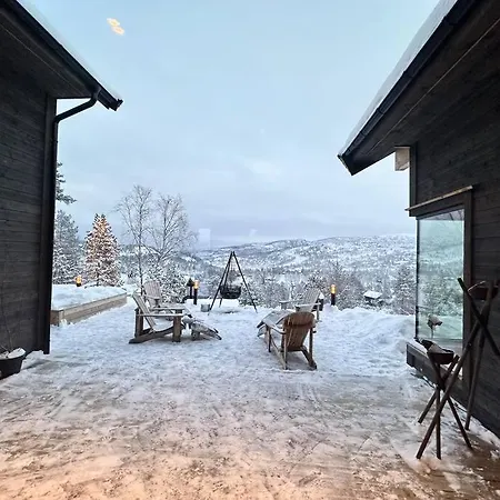 Panorama Out, Jacuzzi,badstu Kvam (Hordaland)